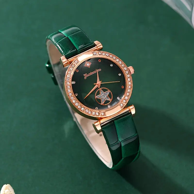 Zestaw biżuterii Verdantra Timecourt | Złoto
